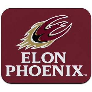 Elon University Phoenix Logo Low Profile Thin Mouse Pad Mousepad - 1 of 2