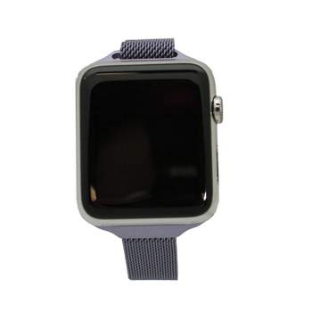 Olivia Pratt Solid Skinny Mesh Apple Watch Band