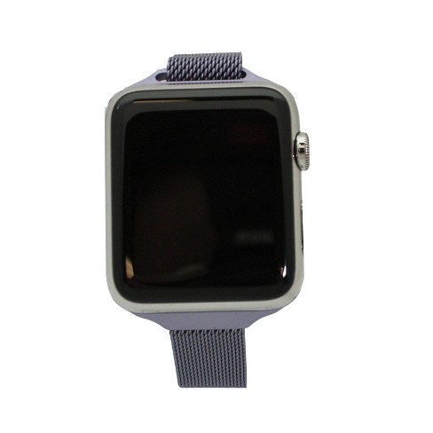 Olivia Pratt Lavender Solid Silicone Apple Watch Band 38mm : Target