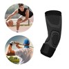 Unique Bargains Elbow Protection Elbow Pads Tightening Breathable Elbow Pads for Sports Nylon 1 Pair - 2 of 4