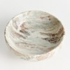 Plum & Post Josephine Footed Bowl - Brown/White Marble - Elegant Design - 3 of 4