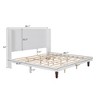 Sapphtopaz Bed Frame Platform Bed with Stylish Comfortable High Headboard for Reading or Relaxing, No Box Spring Needed - 4 of 4