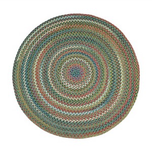 Rhody Rug Country Gem Rug - Indoor and Outdoor Handmade Braided Rug - 1 of 4
