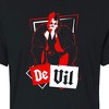 Women's - Disney Villains - De Vil Cropped Graphic T-Shirt - image 2 of 4