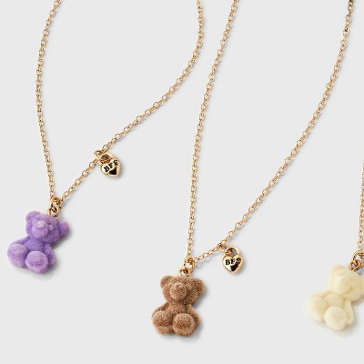 Girls' 3pk BFF Necklace Set - Cat & Jack - image 3