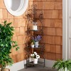 Turuca 4 Tier Corner Shelf - Indoor/Outdoor - PAT5034 - Safavieh - 2 of 4