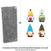 Big Dot of Happiness School Gnomes - Paper Straw Decor - Teacher and Classroom Decorations Striped Decorative Straws - Set of 24 - 3 of 4