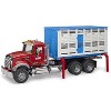 Bruder 02830 Mack Granite Cattle Transportation Truck with 1 Cattle - 2 of 4
