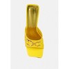 Salisbury Horsebit Buckle Triangular Block Heel Sandals - 3 of 4