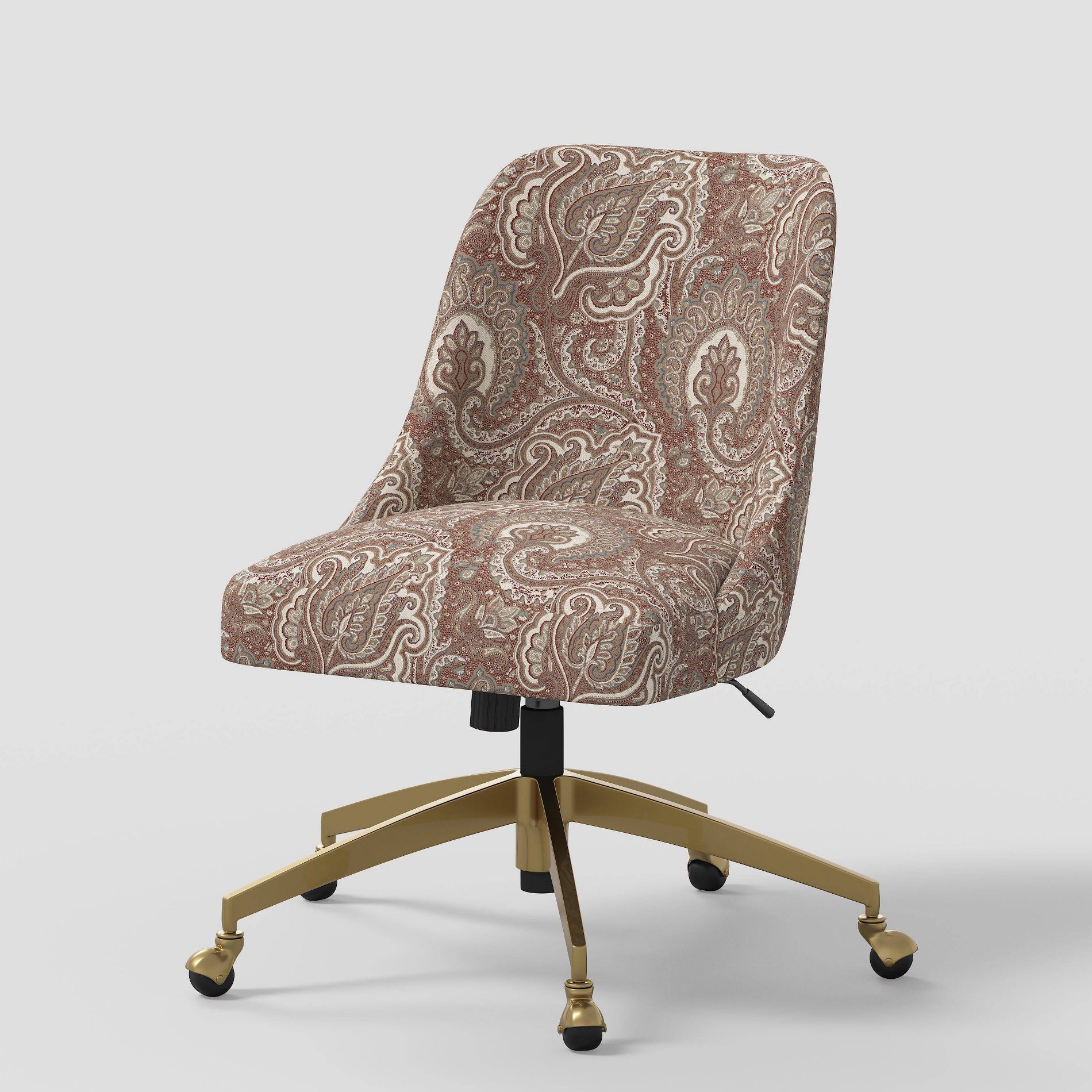 Bria Office Chair in Red Paisley - Threshold™