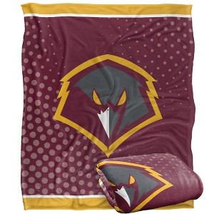 University Of Charleston Logo Dots Silky Touch Blanket White 50x60 - 1 of 4