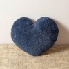 Anybear 16x14 Blue Heart Tufted Cotton Cushions - 3 of 4