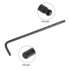 Unique Bargains Heat-treated Chrome Vanadium Alloy Steel Long Arm Hex Key Wrench - 3 of 4