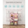 SONGMICS DIY Cube Storage Organizer Shelf Cabinet Bookshelf Bookcase - 3 of 4