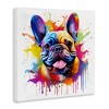 Stupell Industries French Bulldog Modern Splash, 30" x 30" - 3 of 4