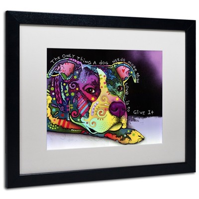 Trademark Fine Art -Dean Russo 'Affection' Matted Framed Art