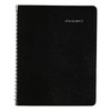 DayMinder Open-Schedule Weekly Appointment Book, 8.75 x 7, Black Cover, 12-Month (Jan to Dec): 2025 - 2 of 4