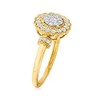 Ross-Simons 0.50 ct. t.w. Diamond Cluster Ring in 14kt Yellow Gold - 3 of 4