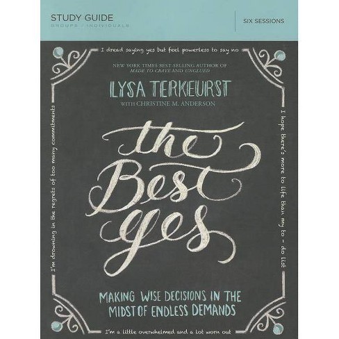 The Best Yes Bible Study Guide - by  Lysa TerKeurst (Paperback) - image 1 of 1