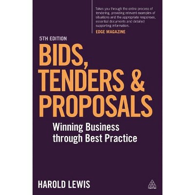 Bids, Tenders and Proposals - 5th Edition by  Harold Lewis (Paperback)