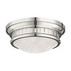 Livex Lighting Berwick 3 - Light Flush Mount in  Polished Nickel - 2 of 4