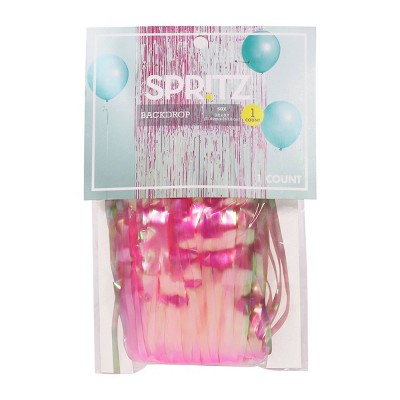 Fringe Backdrop Décor Pink - Spritz™