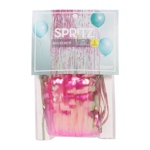 Fringe Backdrop Décor Pink - Spritz™ : Target