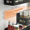 4 Pack Magnetic Spice Rack for Refrigerator, Spice Rack Organizer, for Kitchen and Oven Organization - 2 of 4