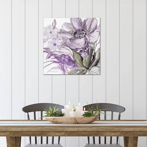 iCanvas Seaglass Garden II Purple and Brown by Elizabeth Franklin Canvas Print Wall Art - 1 of 3
