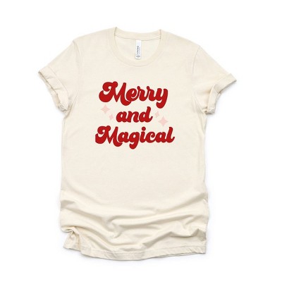 Simply Sage Market Women's Merry and Magical Short Sleeve Graphic Tee