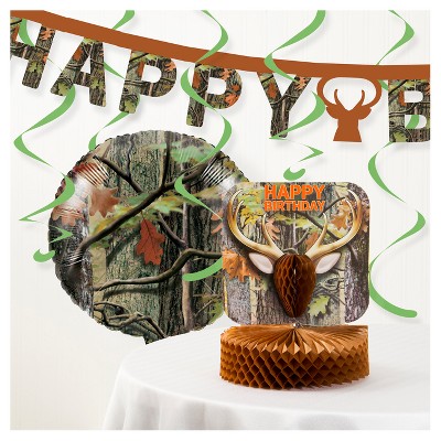 Hunting Camo Party Decorations Kit