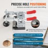 VEVOR 35 mm Concealed Door Hinge Jig, Aluminum Alloy Cabinet Hinge Jig, Accurate Locking Dual Clamp Fixation Hinge Drill Jig with Accessories, Black - 3 of 4