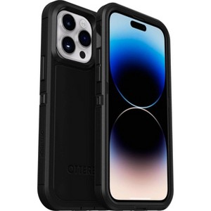 OtterBox DEFENDER SERIES PRO XT case w/MagSafe for iPhone 14 Pro - Black (77-89146) - Refurbished - 1 of 4