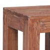 vidaXL Reclaimed Wood Coffee Table - Solid, Rustic, Handmade Square Side Table - 4 of 4