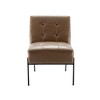 eLuxury Armless Upholstered Living Room Chair - image 3 of 4