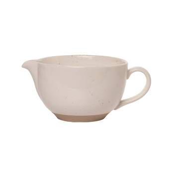 Transpac Ceramic 10.25 in. Off-White Everyday Batter Bowl
