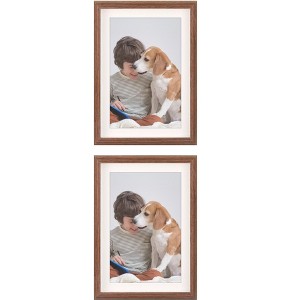 REGALWOVEN Wedding Home Decor Art Modern Picture Frames for Wall Hanging or Tabletop Display 2 Pcs - 1 of 4