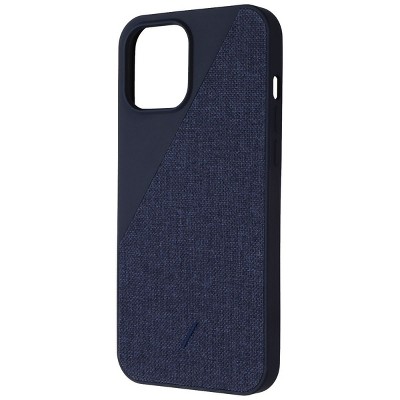 Native Union Clic Canvas Series Hard Case for iPhone 12 Pro Max - Indigo Blue