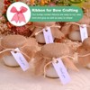 Unique Bargains Burlap Wired Edge Durable Thick Fabric Ribbons for DIY Crafts 1 Pc - 4 of 4