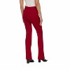 ZayWay Women's Stretch Bootcut Dress Pants with Pockets - Wear to Work - Ponte Treggings - 3 of 4