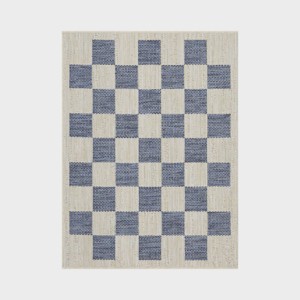 Playa Rug Daisy Rectangle Woven Indoor Outdoor Rugs - 1 of 4