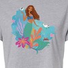 Women's - Disney - Ariel Cropped Graphic T-Shirt - 2 of 4