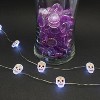 LumaBase Battery-Operated LED Fairy String Lights with Sugar Skull Motif - Set of 2 - 4 of 4