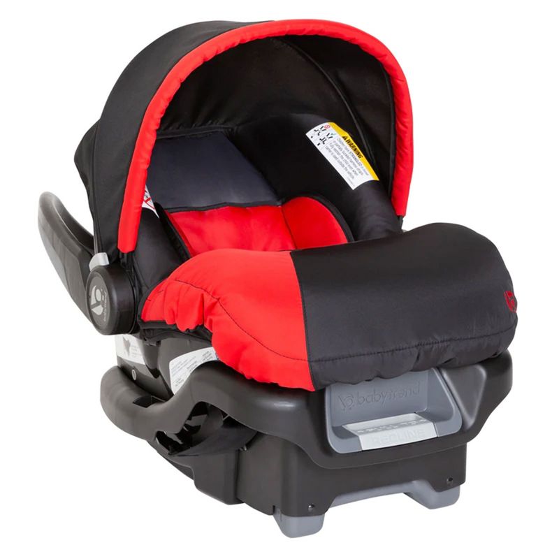 Baby Trend Ally Newborn Baby Infant Car Seat Carrier Travel System with Harness and Extra Cozy Cover for Babies Up to 35 Pounds, Mars Red, 3 of 8