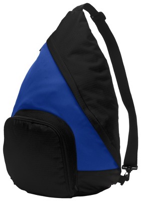 Stylish and Functional Port Authority Active Sling Gym Bag - Ideal for On-the-Go Durable Water-resistant materials