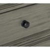 Vynxaria Transitional-Rustic 2-Drawer Nightstand - Dovetail Drawers, Ball Bearing Glides, Flat Knobs, Bedroom Furniture - 3 of 4