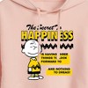 Women's - Peanuts - Secret To Happiness Cropped Graphic Hoodie - 2 of 4