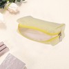 Unique Bargains Lady Rectangle Makeup Bag Black 1 Pc - 3 of 4