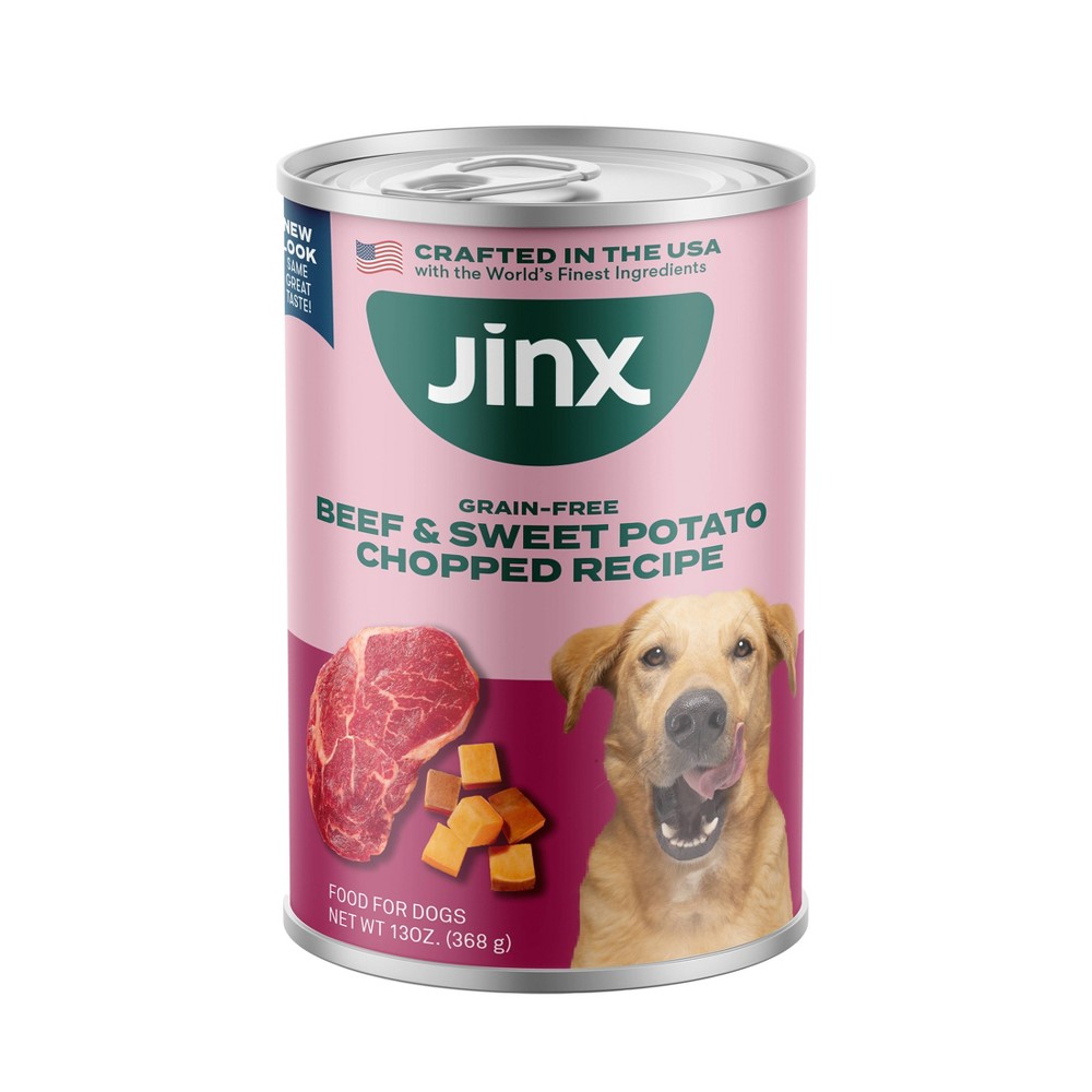 Jinx Pate Beef, Sweet Potato and Carrot Flavor Wet Dog Food - 13oz