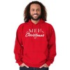 Funny Meh Christmas Anti-Xmas Season Hoodie Sweatshirt Women Men Brisco Brands - 4 of 4